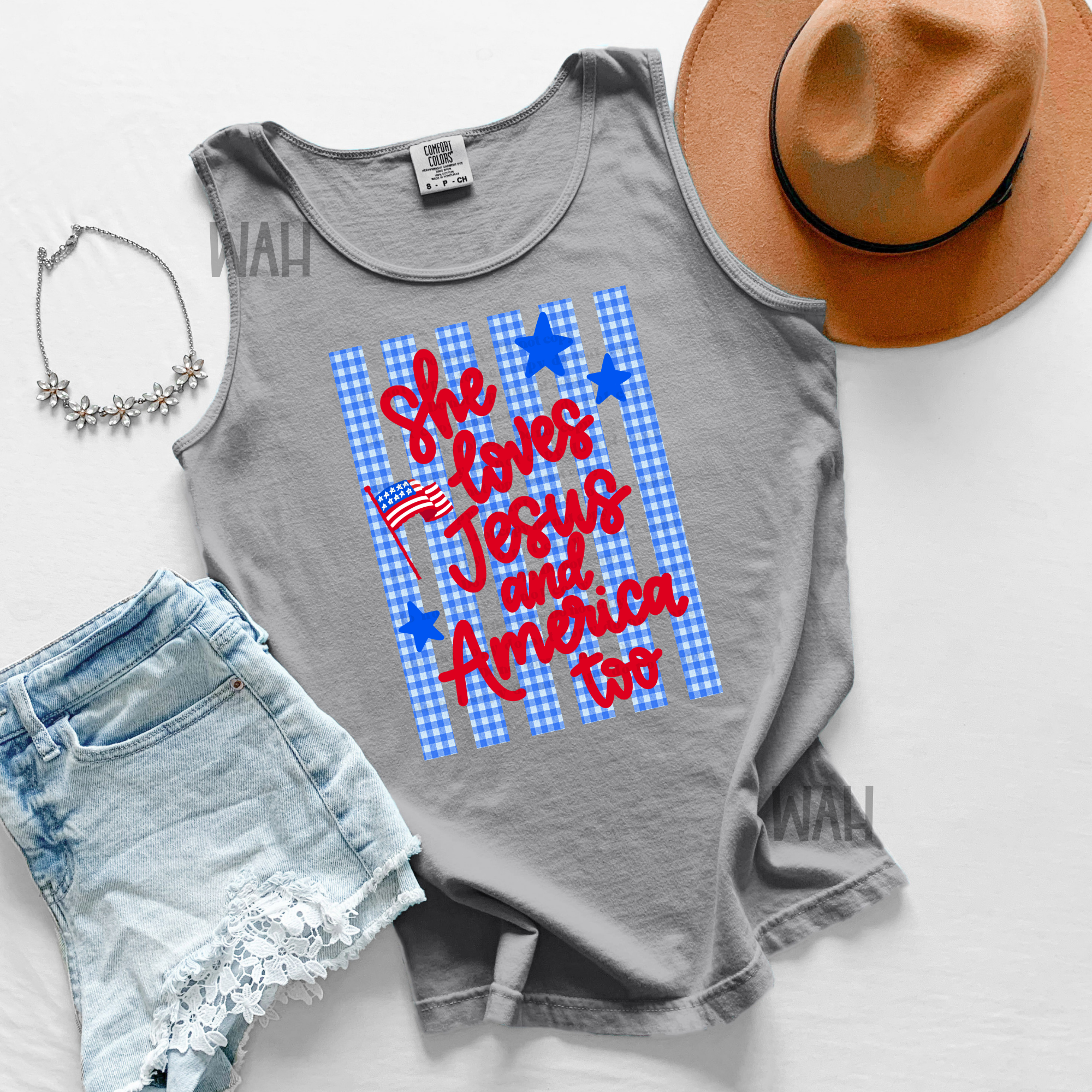 She loves Jesus and America too