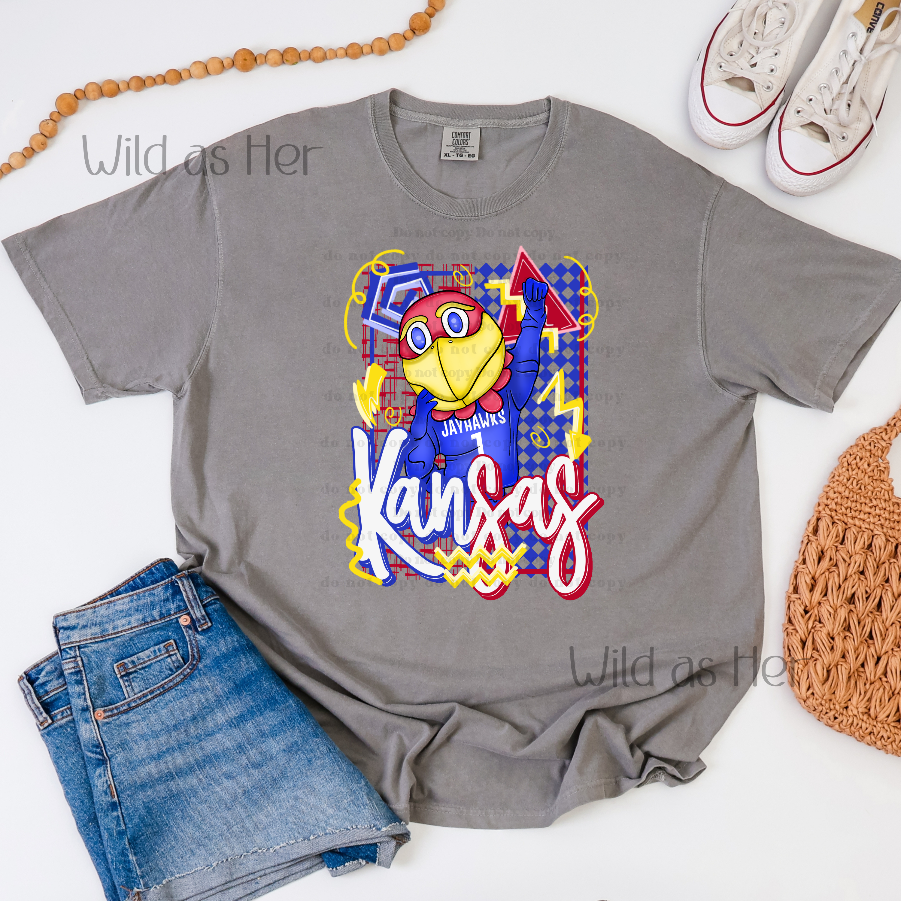 Retro Mascots - Kansas