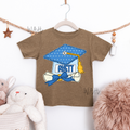Dotted Grad Cap Name Plate