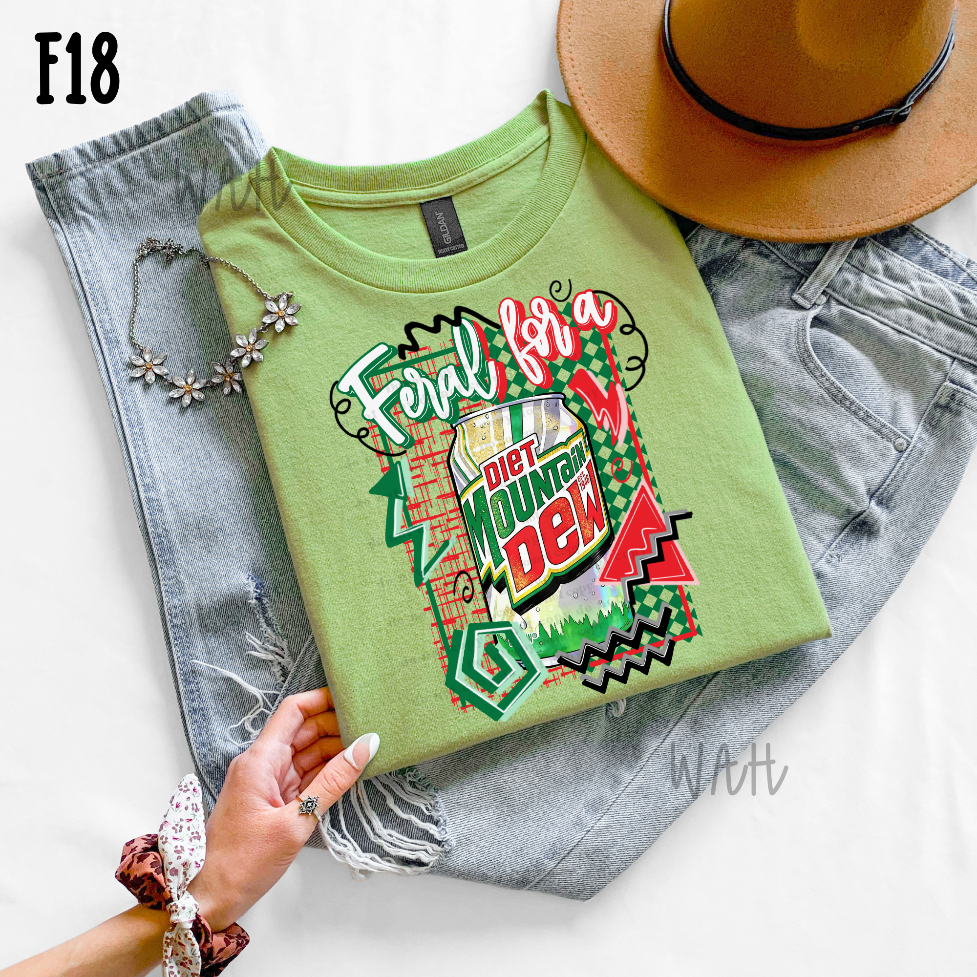 Feral for a diet Mountain Dew