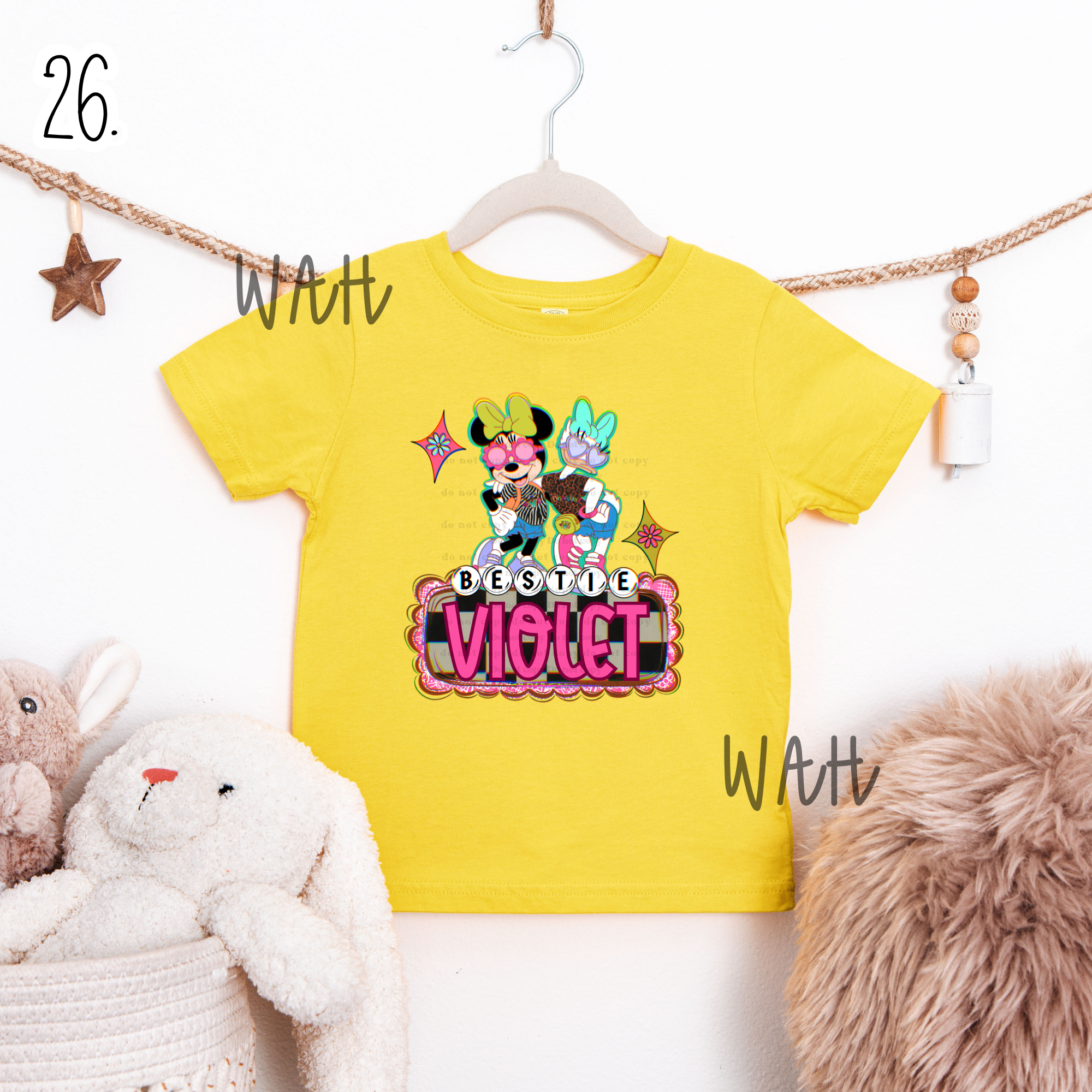 Minnie Name Plate #26