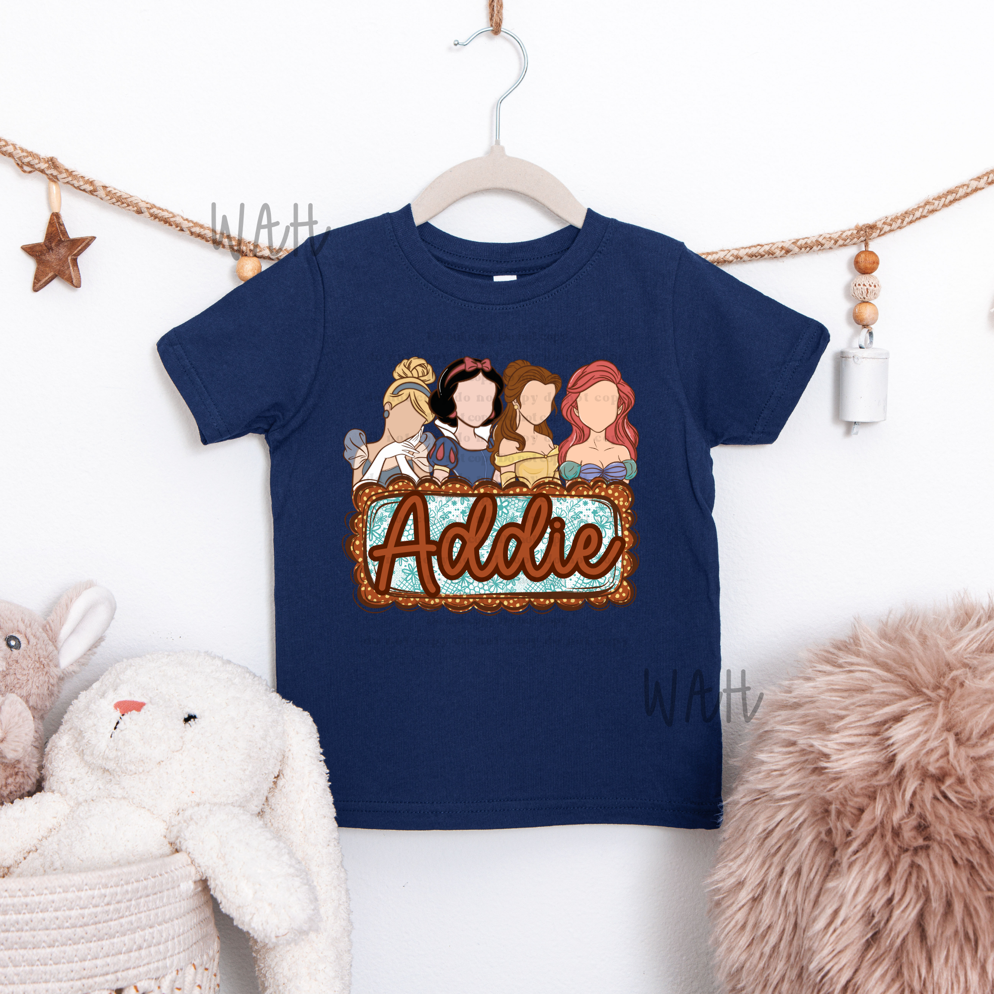 Princess name plate