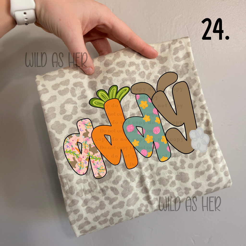 Easter Customs (29 design options!)