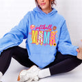 Softball Mama - neon pink outline