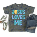Jesus loves me - blue