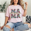 Mama faux yarn floral
