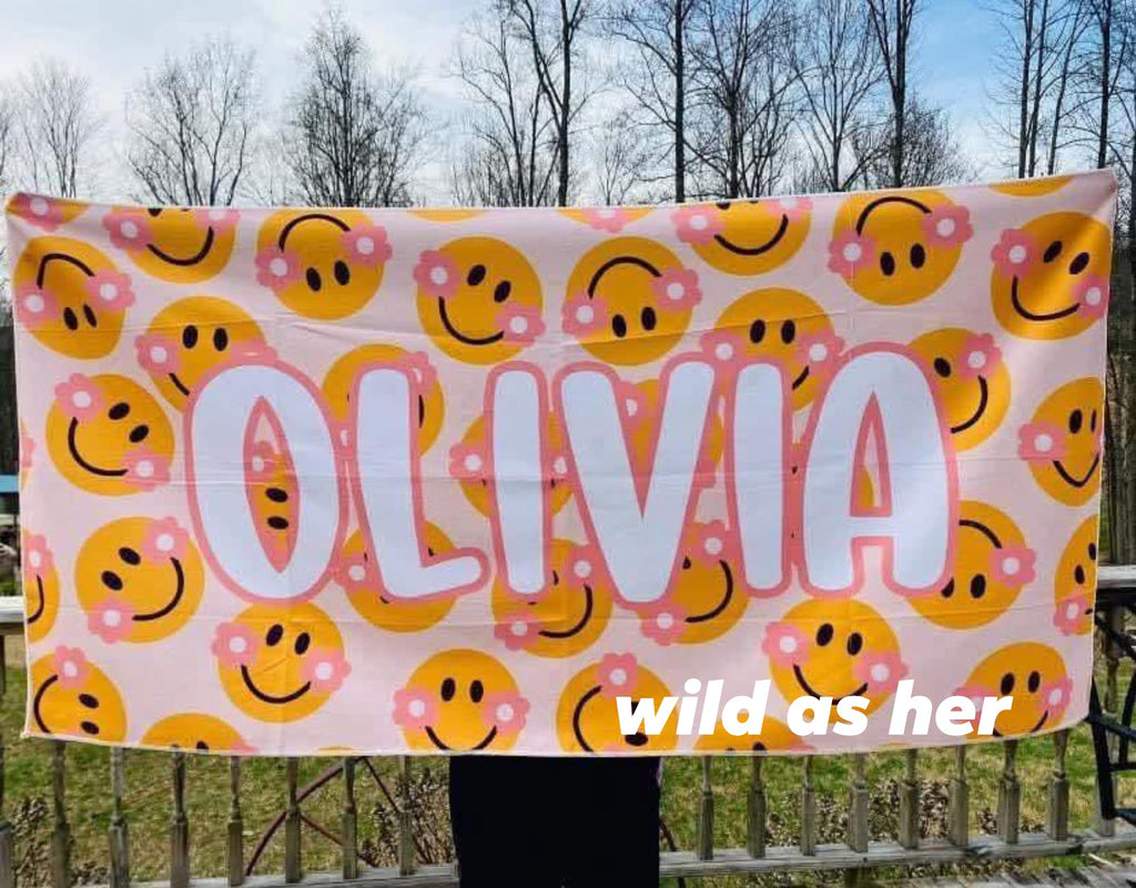 Custom Print Beach Towels
