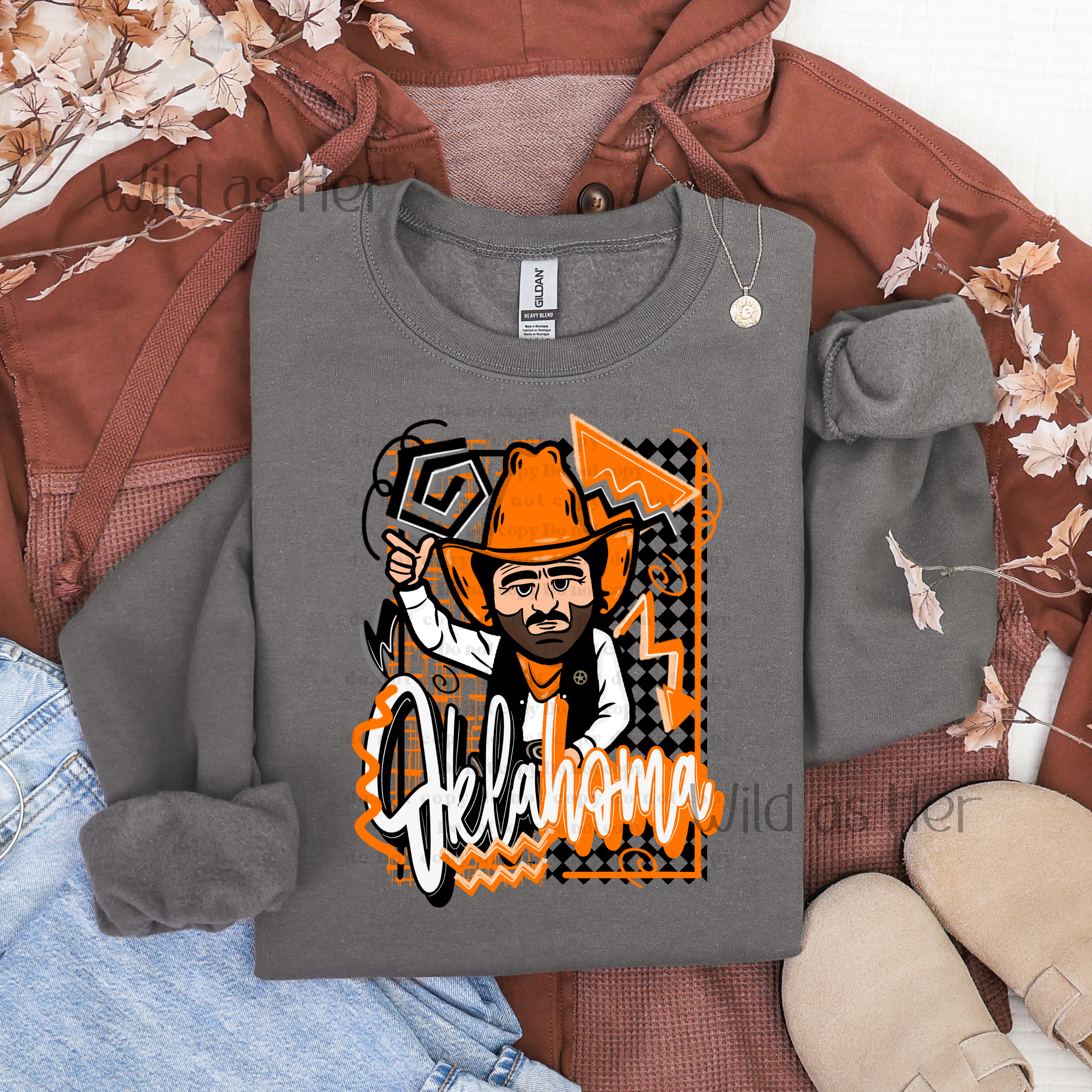 Retro Mascots - Oklahoma