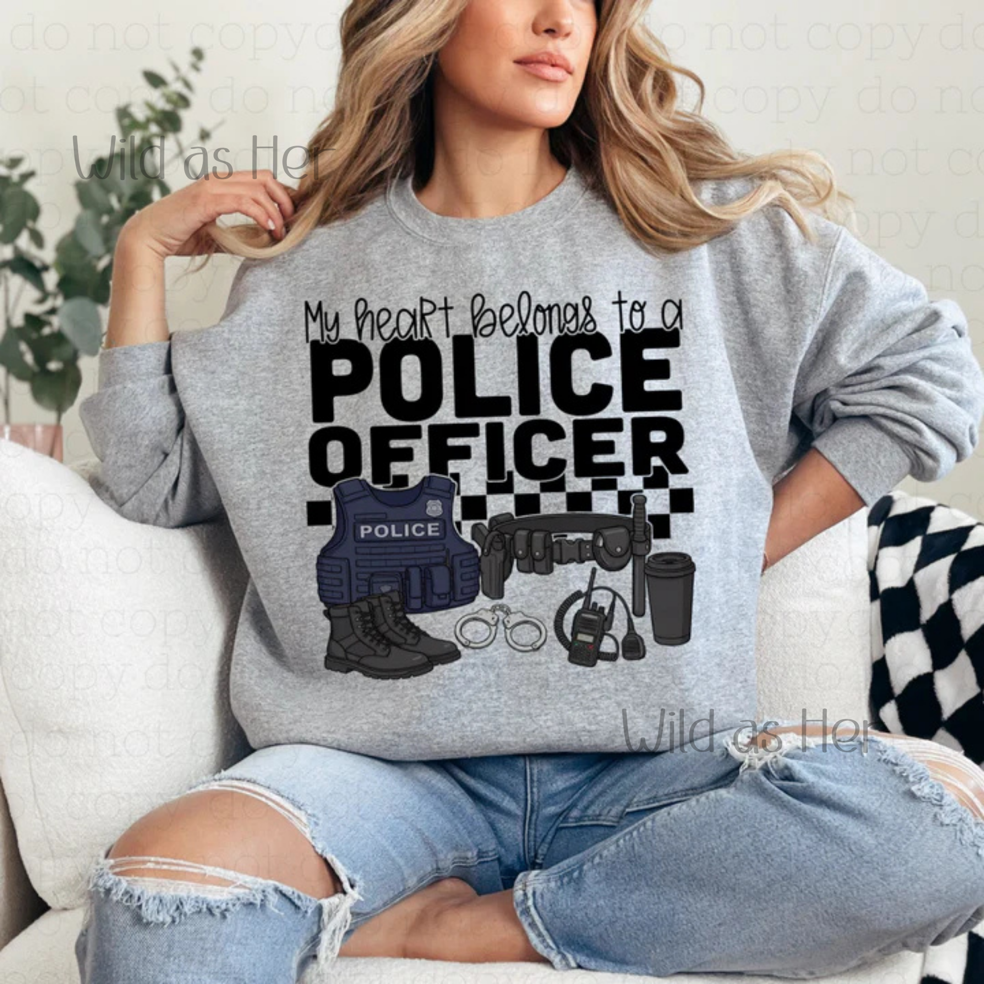 My heart belongs to a Police Officer