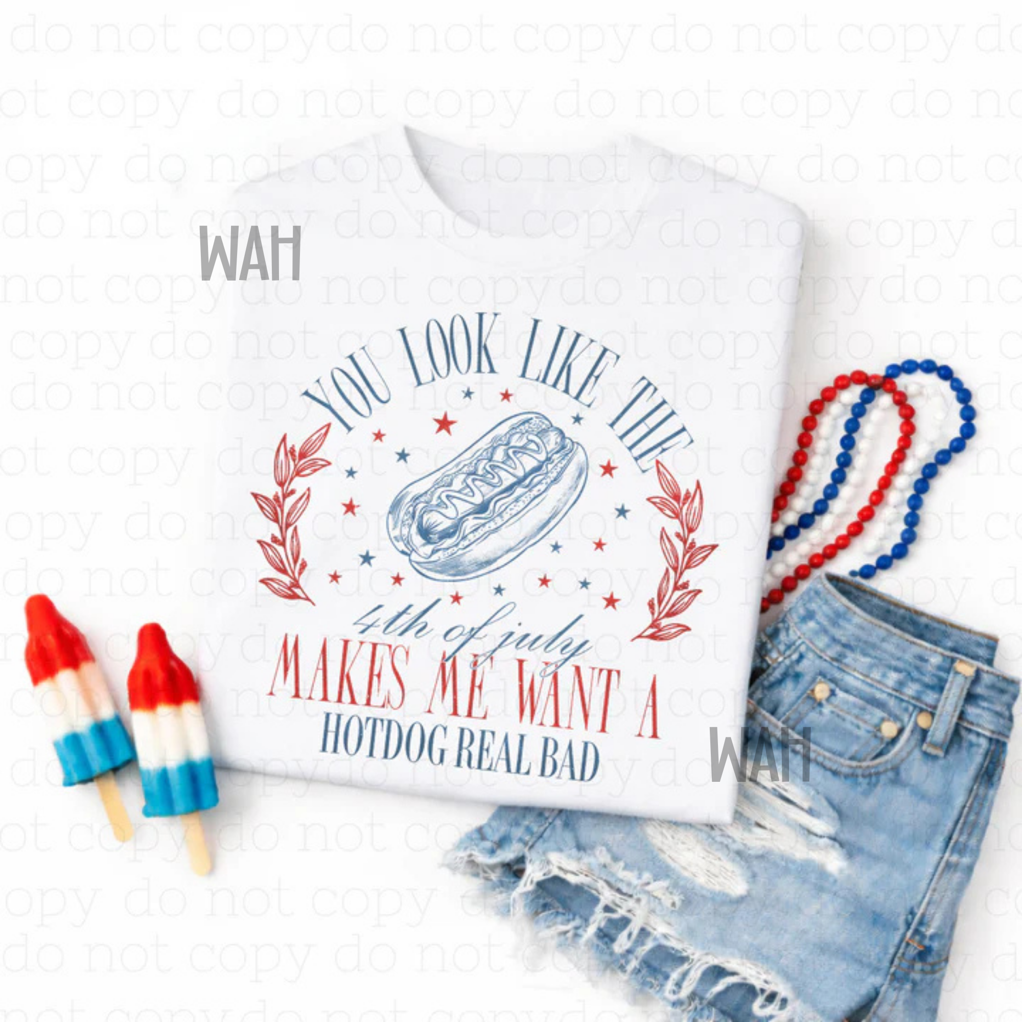 You look like the Fourth of July