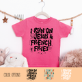 I run on Jesus and French Fries