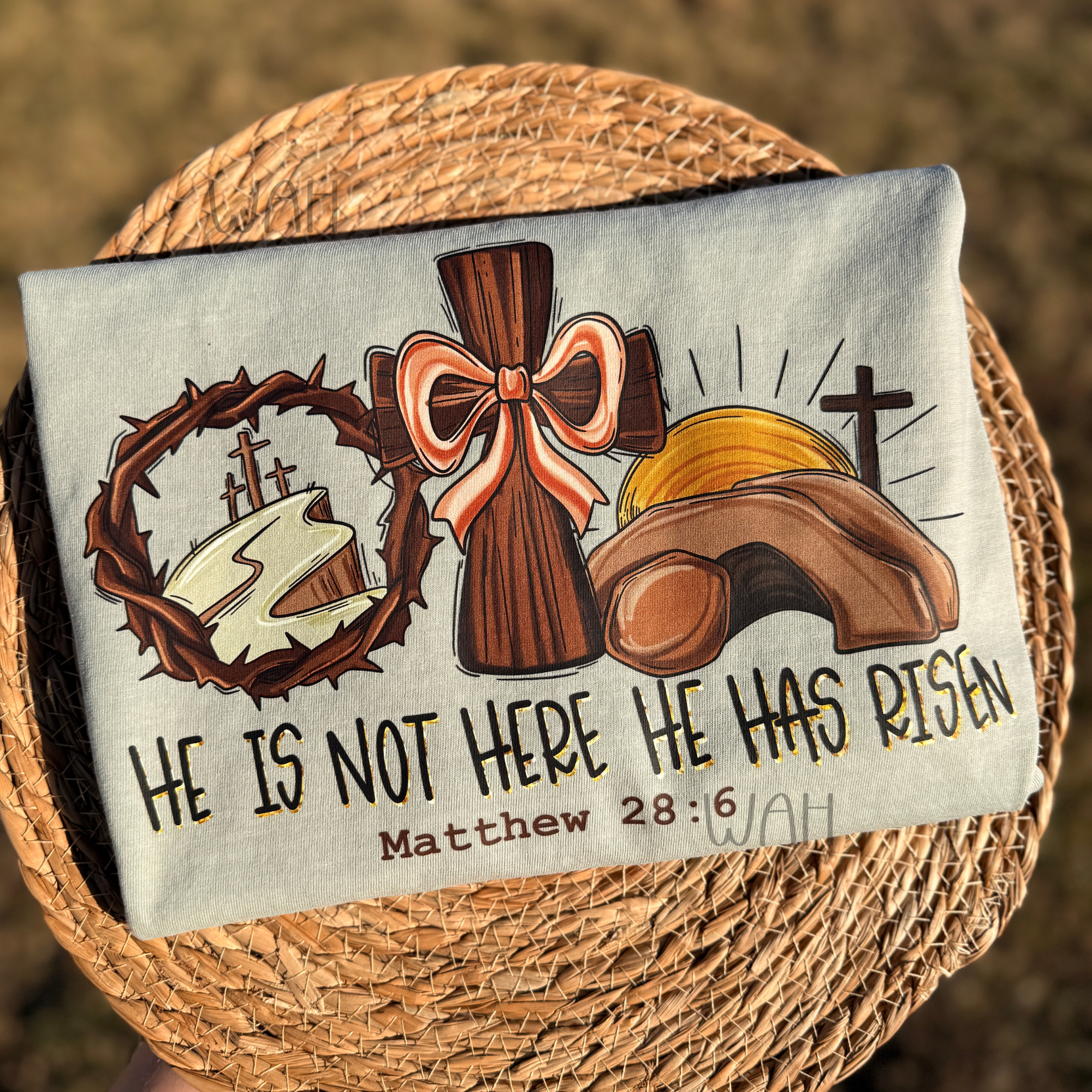He is not here He has Risen