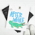After While Croc - Blue