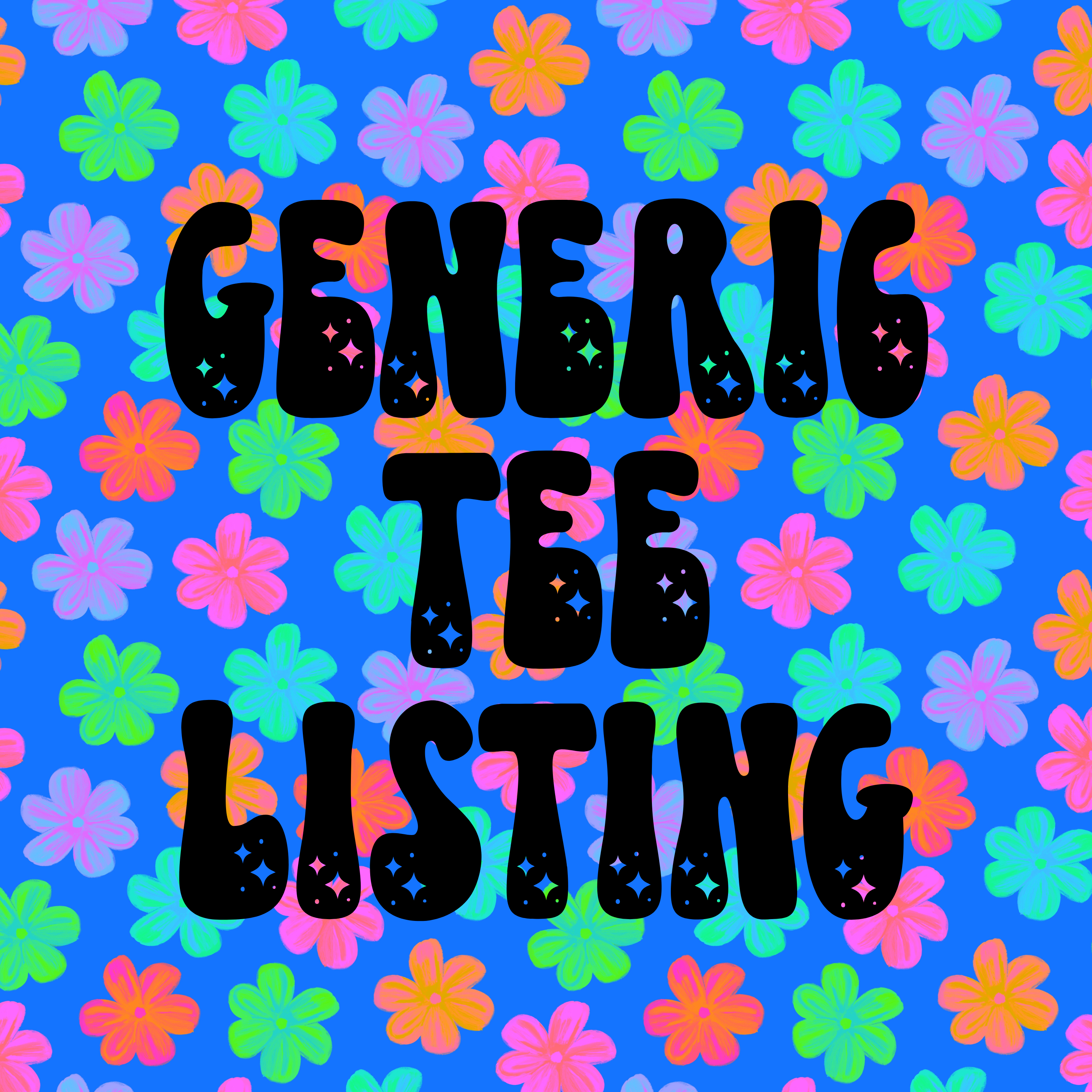 Generic Listing (upload mockup to order)