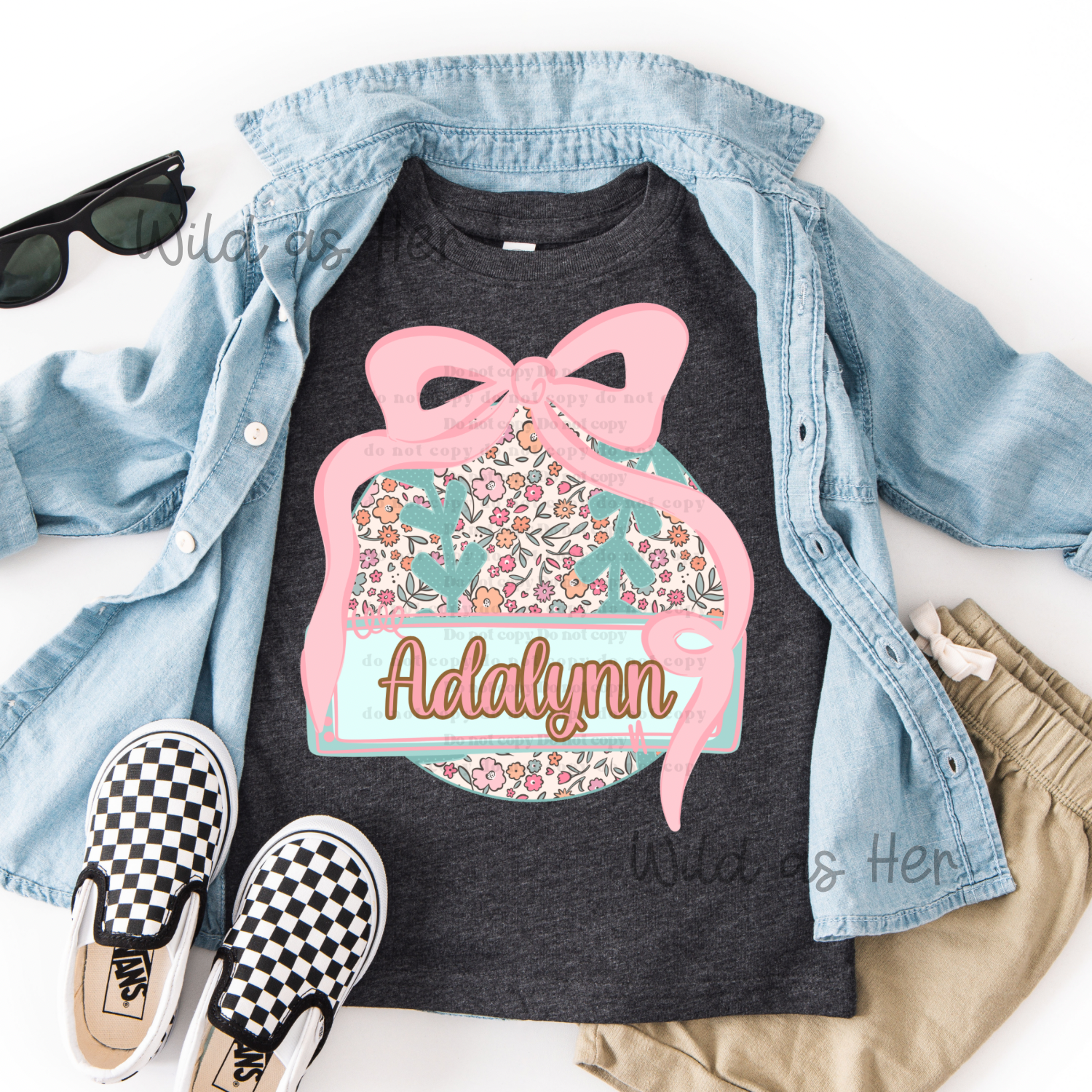 Floral baseball Custom