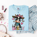 Howdy Darlin - Cow with heart glasses