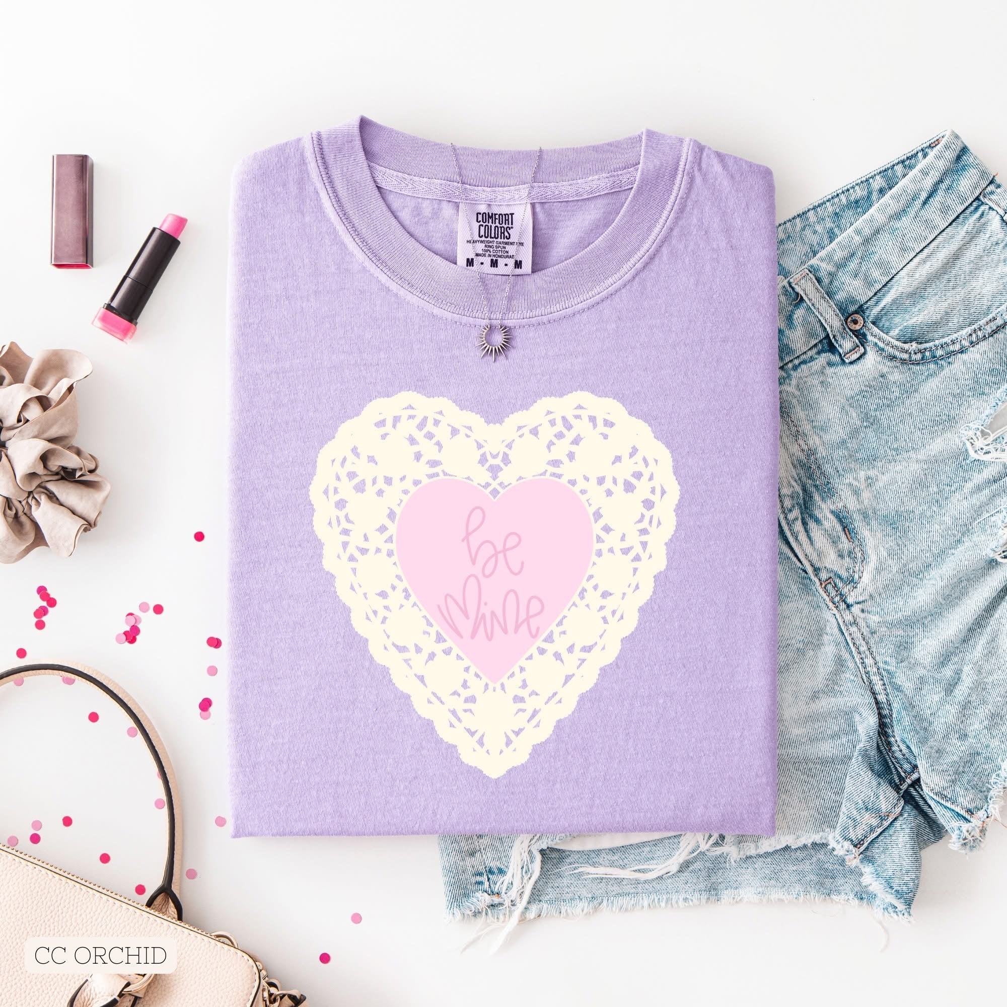 Be mine - lace heart