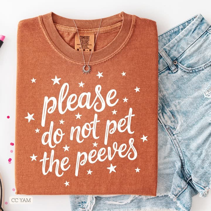 please do not pet the peeves