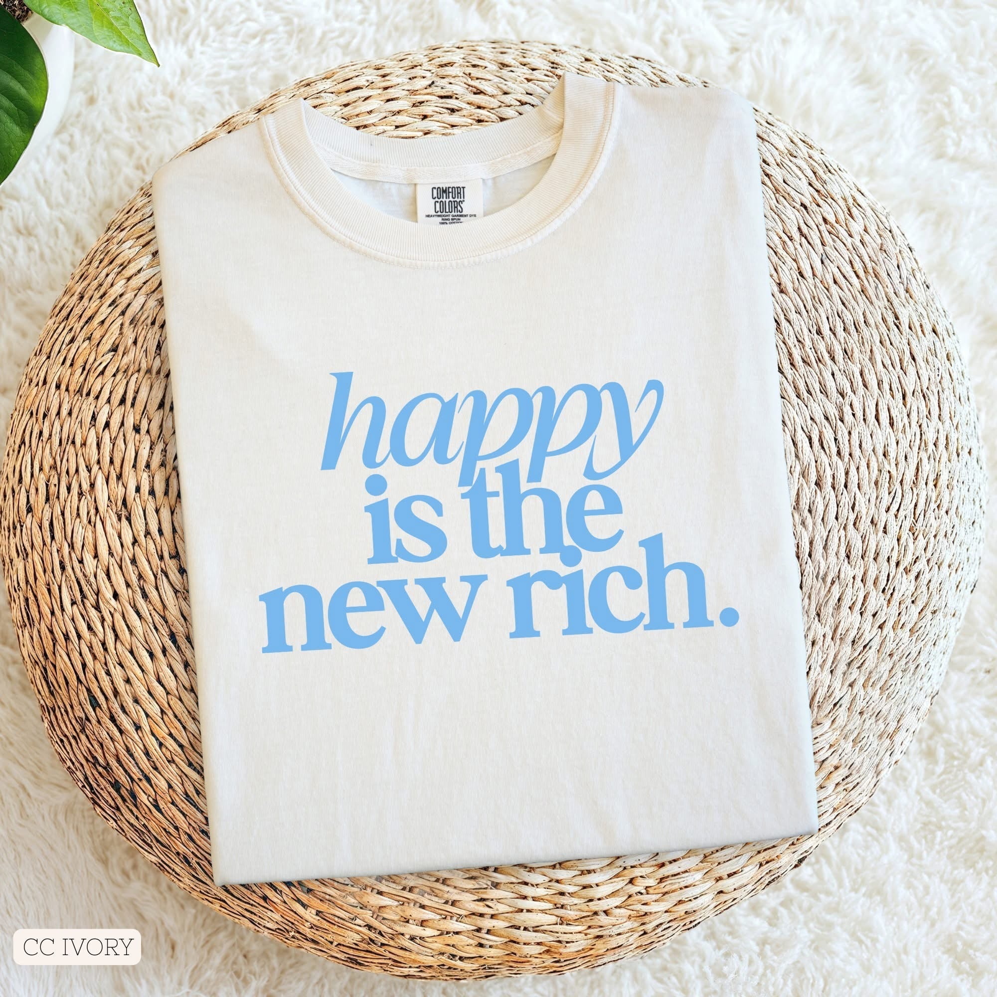 happy is the new rich