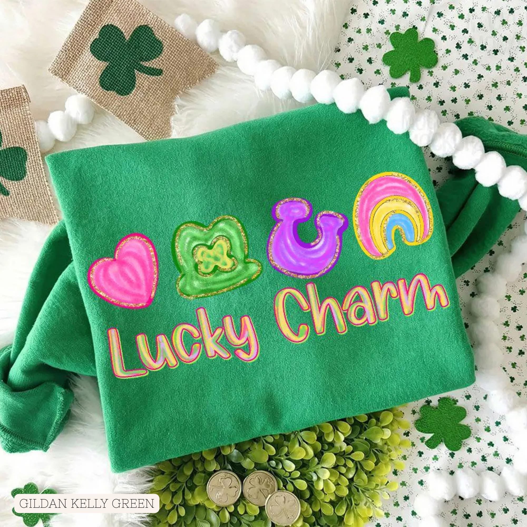 lucky charm glitter
